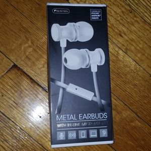 Sentry Metal Earbuds with in-line microphone